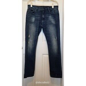 Armani Exchange J13 Distressed Blue Jeans Slim Men's Size 34